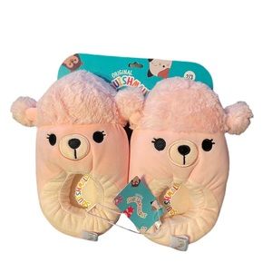 Squishmallows Chloe the Poodle Slippers